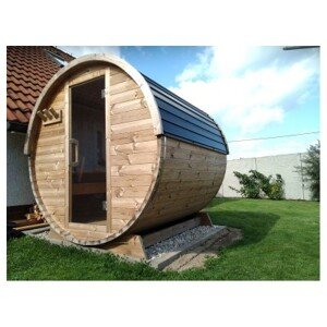 Sudová sauna 2000 x 2000 x 2000mm, thermowood borovice