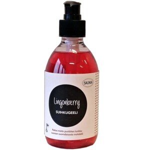 SAUNIA - Sprchový gel s brusinkovou vůní, 300ml