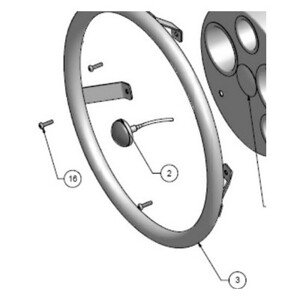 Pahlen tlačítko pro JET SWIM 1200/2000