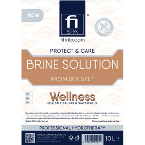 Fi SPA Brine solution solný roztok pro solné sauny a vodopády z mořské soli 5% 10L