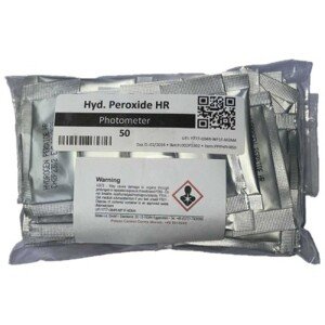 Water I.D. prášek Hydrogen Peroxide HR (PP) pro měření peroxidu vodíku 50 sáčků