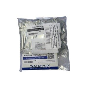 Water I.D. prášek Hydrogen Peroxide HR, set pro měření peroxidu vodíku 50 sáčků