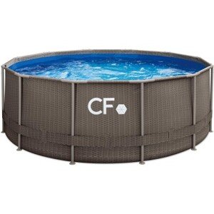 Planet Pool bazén CF FRAME ratan - 366 x 122 cm
