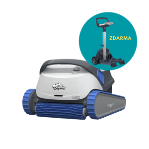 Maytronics bazénový vysavač Dolphin S300 + ZDARMA transportní vozík pro Dolphin série S