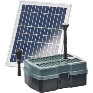 Heissner solární podvodní filtrace do 1 m³, UV 5W, čerpadlo 600 l/h SFU600UV-00