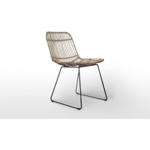 Vimine Natural Wicker® Zahradní ratanová retro židle  dinan přírodní