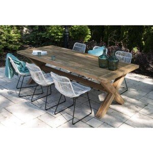 Vimine Natural Wicker® Zahradní souprava lyon teak iv