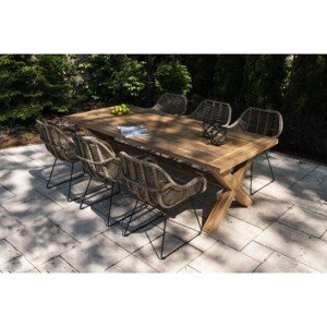 Vimine Natural Wicker® Zahradní souprava lyon teak vi