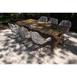 Vimine Natural Wicker® Zahradní souprava lyon teak vii