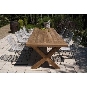Vimine Natural Wicker® Zahradní souprava lyon teak xi