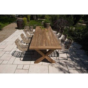 Vimine Natural Wicker® Zahradní souprava lyon teak xii