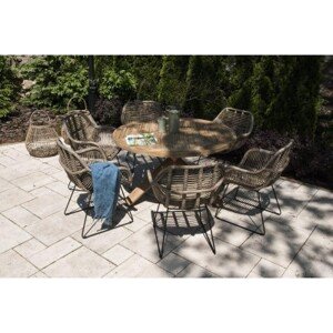 Vimine Natural Wicker® Zahradní souprava bordeaux teak x