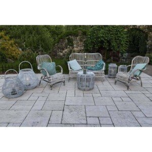 Vimine Natural Wicker® Zahradní souprava cannes ratan bílá přírodní