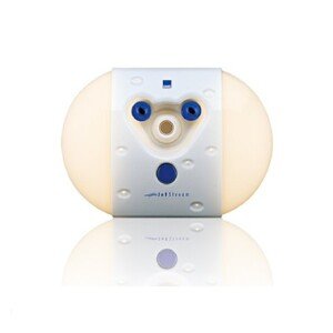 UWE protiproud JetStream BAMBO bílý plast s osvětlením 3,5 kW 3~400 V LED osvětlení