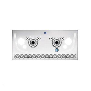 UWE protiproud JetStream BAMBO 2 nerez s osvětlením 3,5 kW 3~400 V LED osvětlení
