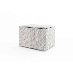 Oltre Zahradní truhla/box scatola 100 cm royal bílá 590l