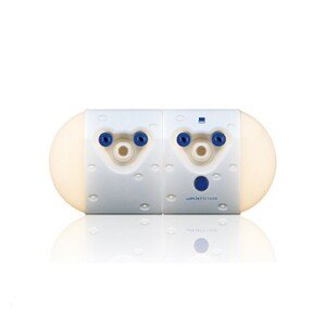 UWE protiproud JetStream BAMBO 2 bílý plast s osvětlením 3,5 kW 3~400 V LED osvětlení