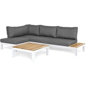 Zumm Garden Furniture® Zahradní sestava hliníková vita i bílá levá