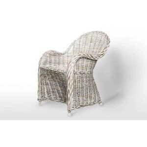 Vimine Natural Wicker® Ratanové křeslo versailles praná bílá