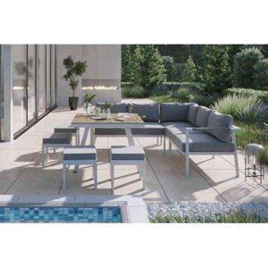 Zumm Garden Furniture® Sestava zahradního nábytku grado ii bílý