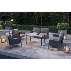 Zumm Garden Furniture® Sestava zahradního jídelního nábytku arona ii antracit