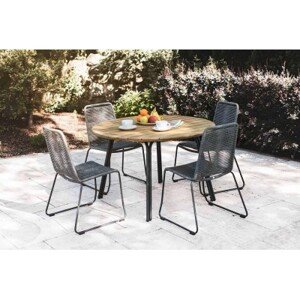 Zumm Garden Furniture® Zahradní set simi ⌀120 cm eukalyptus i