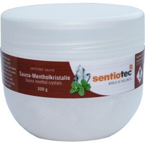 Sentiotec mentolové krystaly do sauny 200g