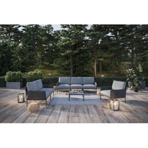 Zumm Garden Furniture® Sestava zahradního nábytku arona iv antracit