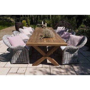 Vimine Natural Wicker® Zahradní souprava lyon teak ix