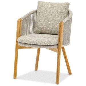 Zumm Garden Furniture® Zahradní židle haven teak bílá