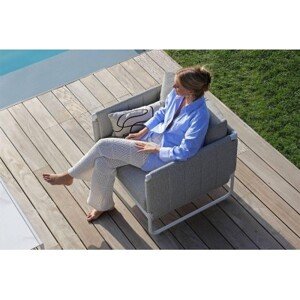 Zumm Garden Furniture® Zahradní křeslo soda bílá