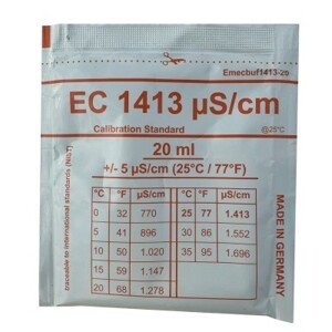 Water I.D. kalibrační roztok pufr EC vodivost 1413µS/cm, 20ml