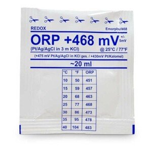 Water I.D. Kalibrační roztok pufr ORP (Redox) +468 mV 20 ml