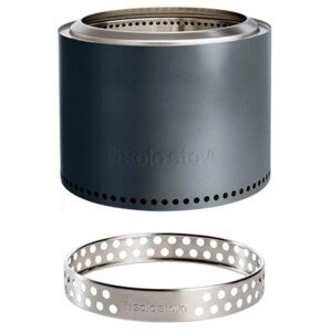 Solo Stove bezkouřové ohniště Bonfire + stojan 2.0 Gunmetal metallic