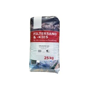 Wolf Muller Quartzsande filtrační písek 25 kg 1.0 - 2.0 mm